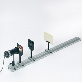 Detection of infrared radiation – Set-up with a zinc sulphide screen 