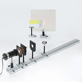 Ultraviolet radiation in the continuous spectrum -Set-up with an ultraviolet phosphorescent screen 