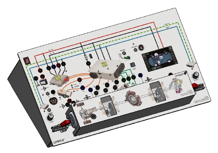 Workstation vehicle hybrid drives