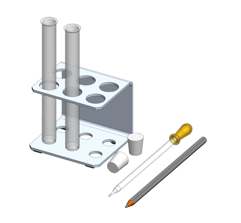 Detection of CO2 in exhaled air