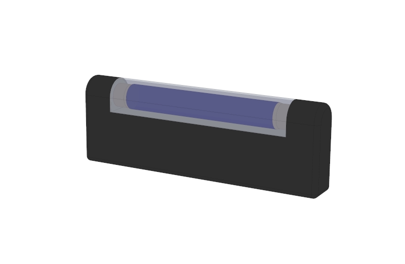 Transmission path when shaking hands using UV light