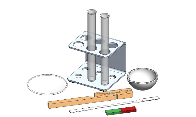 Separation by melting and by magnets