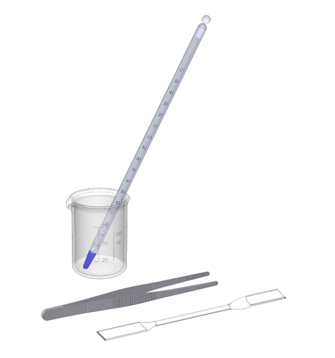 Reaction of hydroxides with water