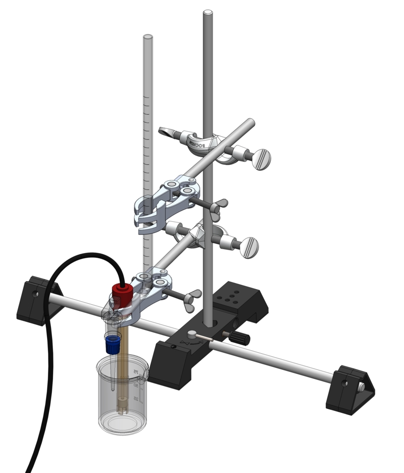 Recording a titration curve - Digital