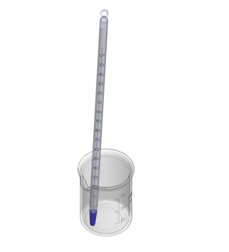 The endothermic reaction