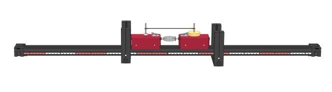 Explosive collisions in the case of trolleys of different mass - Digital