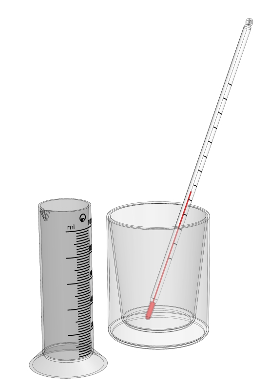 Heat capacity of a calorimeter