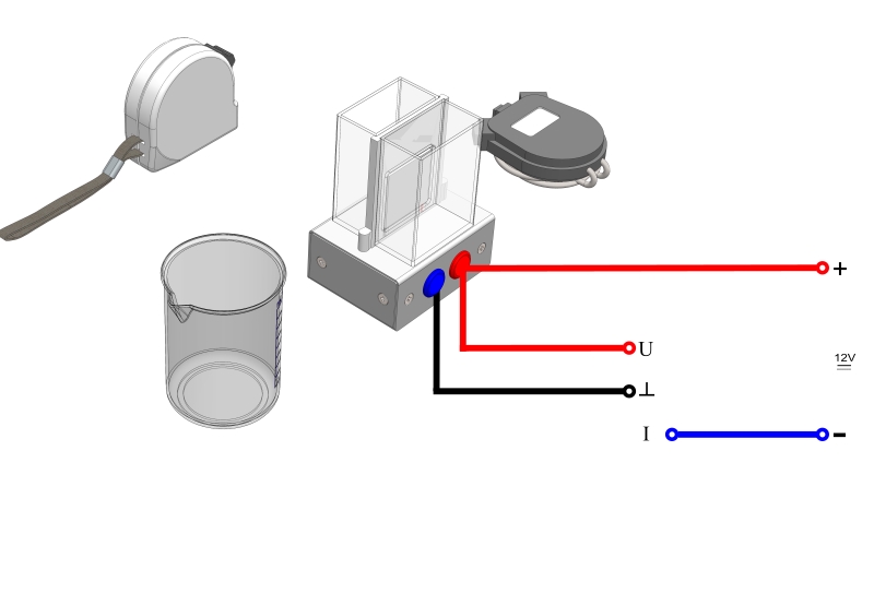 Examination of a Peltier element as a heat pump - Digital