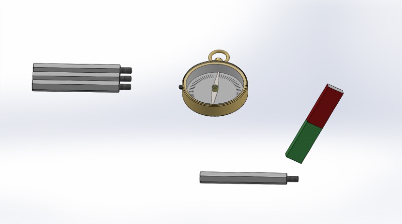 Disassembling magnets