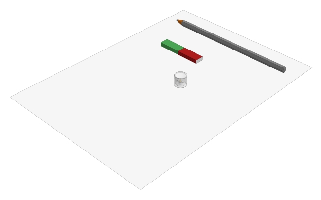 Field lines of a bar magnet