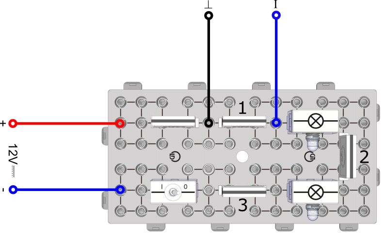 Measuring current intensity in a simple circuit - Digital