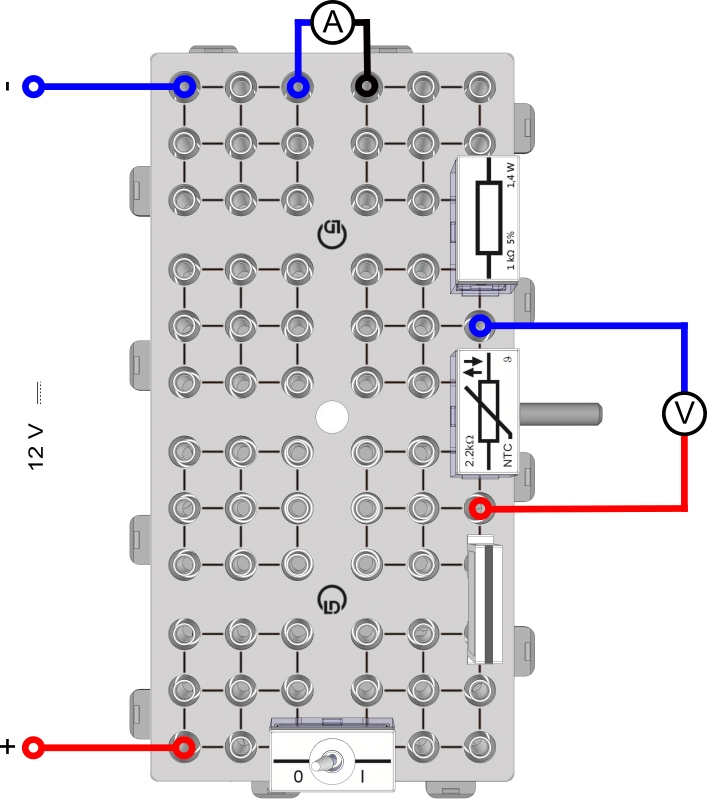 Temperature-dependent resistors (NTC)
