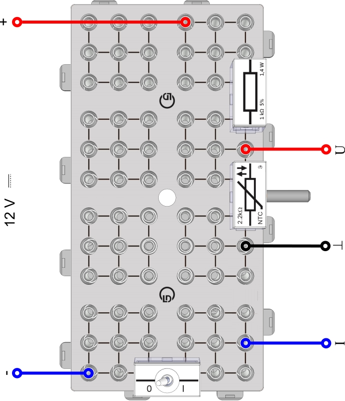 Temperature-dependent resistors (NTC) - Digital