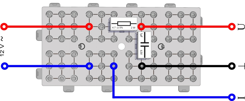 Capacitor in an AC circuit - Digital