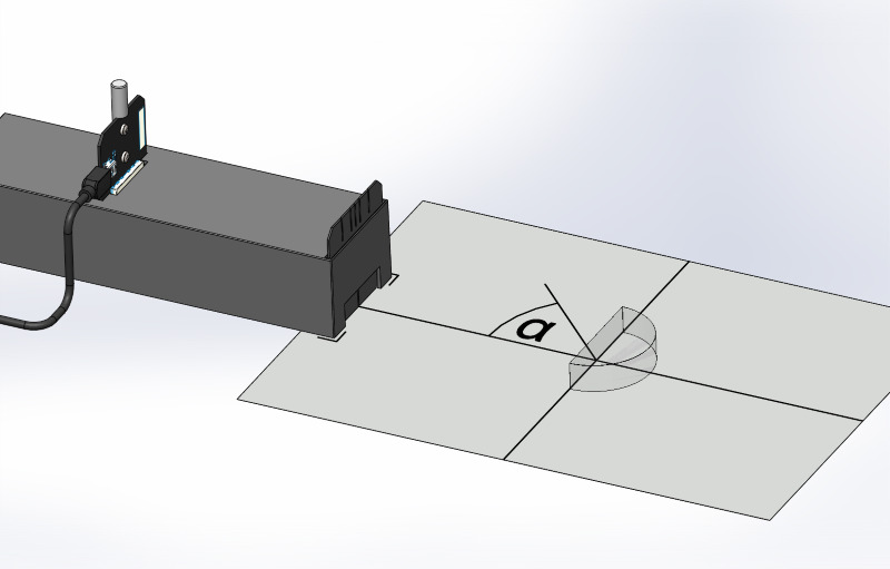 Refraction in different media for a semicircular cell and a semicircular body