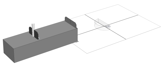 Optical path of lens combinations