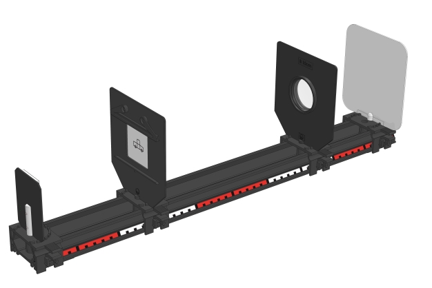 Optical path of a lens system