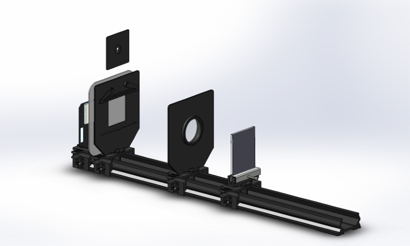 Focal length determination of a convex lens via autocollimation