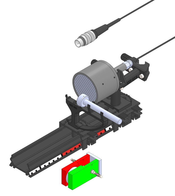 Use of the influence of a magnet on beta radiation