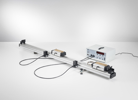 Energy and linear momentum in elastic and inelastic collision with Fletcher’s trolleys - Measuring with two forked light barriers and counter