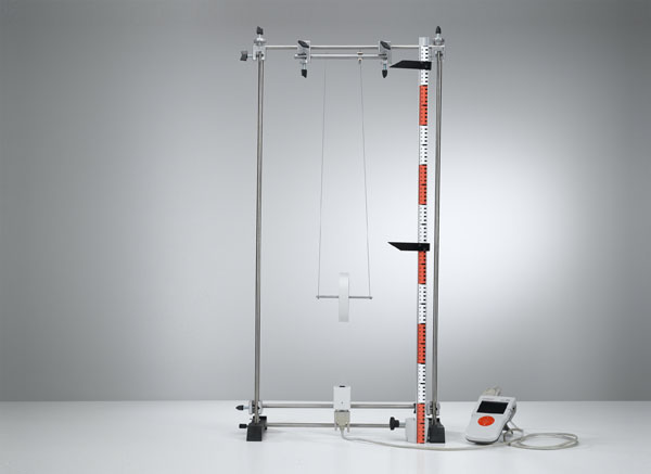 Maxwell's wheel - Recording and evaluating with ultrasonic motion sensor