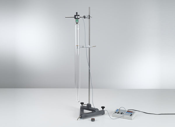 Assembling a falling-ball viscosimeter to determine the viscosity of viscous fluids