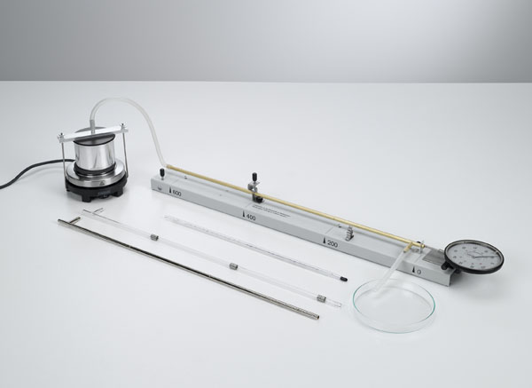 Thermal expansion of solids - Measuring using the expansion apparatus