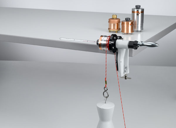 Converting mechanical energy into heat energy - Recording and evaluating measured values manually