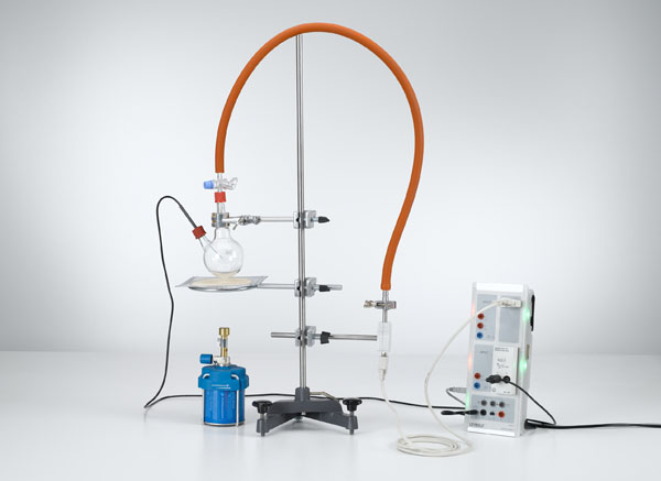 Recording the vapor-pressure curve of water - Pressures up to 1 bar