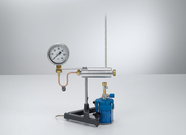 Recording the vapor-pressure curve of water - Pressures up to 50 bar