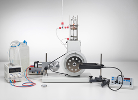 Frictional losses in the hot-air engine (calorific determination)