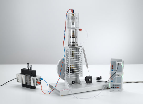 pV diagram of the hot-air engine as a heat engine - Recording and evaluating with CASSY