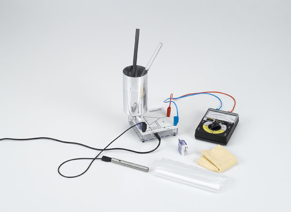 Basic electrostatics experiments with the electrometer amplifier