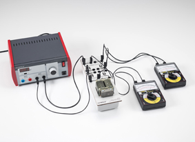 Voltage and current transformation with a transformer