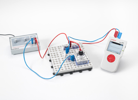 Determining capacitive reactance with a Wien measuring bridge - Measuring with Mobile-CASSY