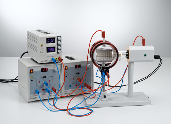 Assembling a velocity filter (Wien filter) to determine the specific electron charge