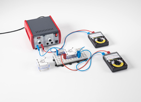 Investigating the diode properties of transistor junctions