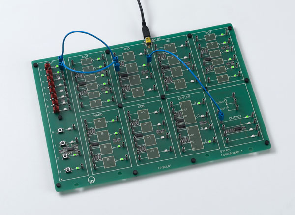 AND, OR, XOR, and NAND operations with two variables