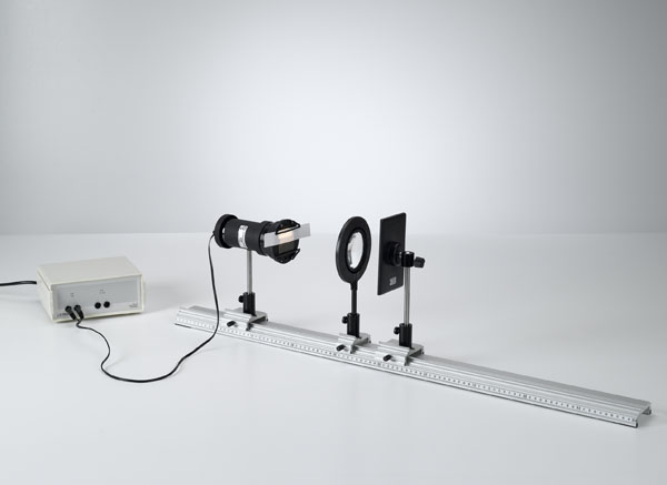 Determining the focal lengths at collecting lenses through autocollimation