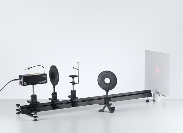 Interference at Fresnel’s biprism with an He-Ne laser