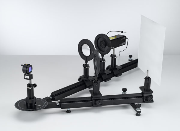 Determining the grating constant of a holographic grating with an He-Ne-Laser