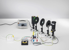 Determining Planck’s constant - Selection of wavelengths using interference filters on the optical bench