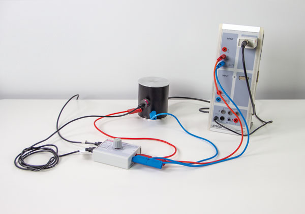 Determining Planck’s constant - Recording the current-voltage characteristics, selection of wavelengths using light-emitting diodes, with Sensor-CASSY