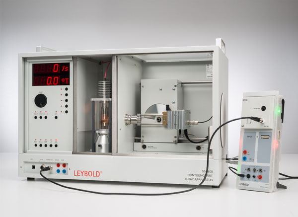 Recording the energy spectrum of a copper anode