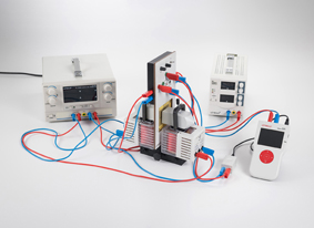 Determining the density and mobility of charge carriers in n-Germanium