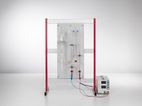 Electrolytic water decomposition according to Hoffmann