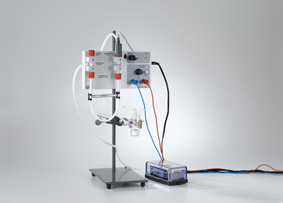 Gas chromatographical separation of alcohols - effect of temperature using stand material