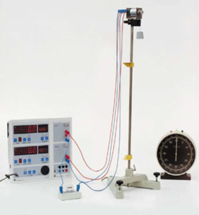 Efficiency of a tachogenerator - Measurement with Sensor-CASSY and CASSY-Display