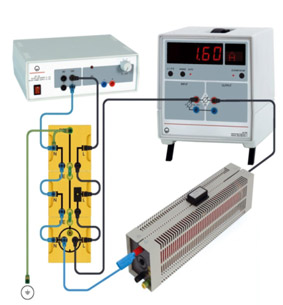 Breaking a circuit by means of a fuse