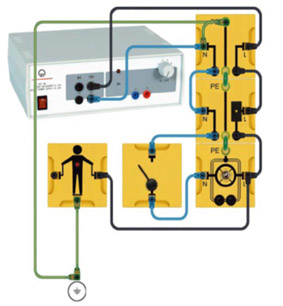 Light switches in a household circuit